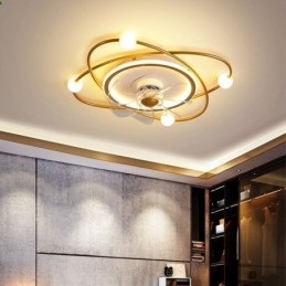 Ventiladores de techo modernos Iluminación interior Comedor