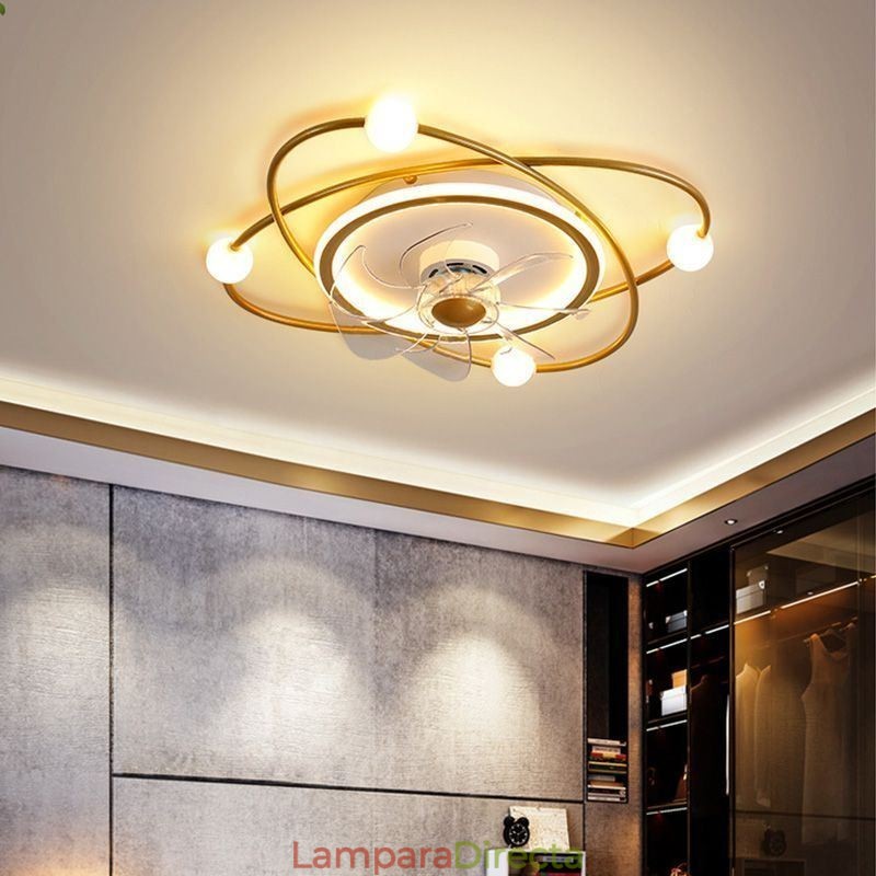 Ventiladores de techo modernos Iluminación interior Comedor