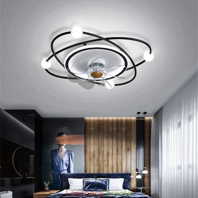 Ventiladores de techo modernos Iluminación interior Comedor