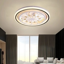 Ventilador de techo inteligente con luz decorativa y atenuación continua