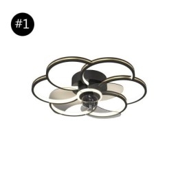 Ventiladores de techo con luces Lámpara de araña Ventilateur