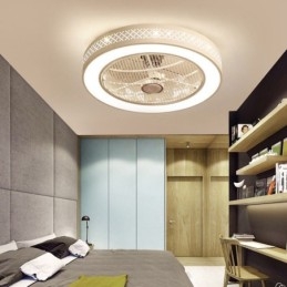 Ventilador de techo ultrafino con luz invisible