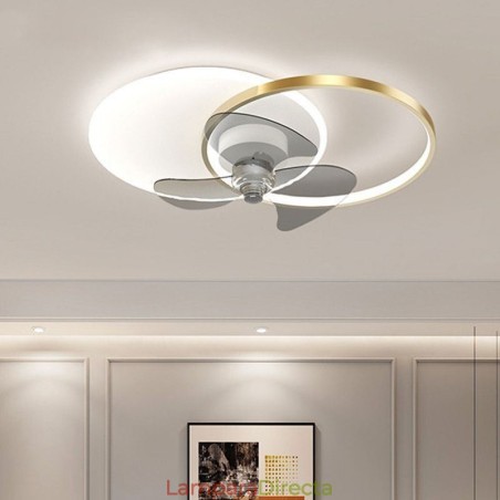 Lámpara de ventilador de techo, accesorios de iluminación Art Déco modernos Lámpara de ventilador de techo, accesorios de iluminación Art Déco modernos