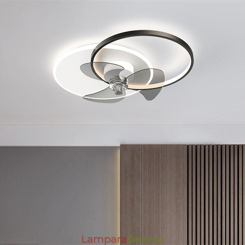 Lámpara de ventilador de techo, accesorios de iluminación Art Déco modernos