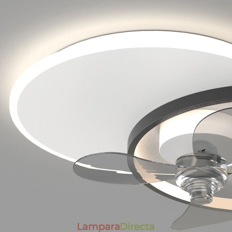 Lámpara de ventilador de techo, accesorios de iluminación Art Déco modernos