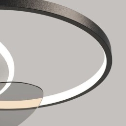 Lámpara de ventilador de techo, accesorios de iluminación Art Déco modernos