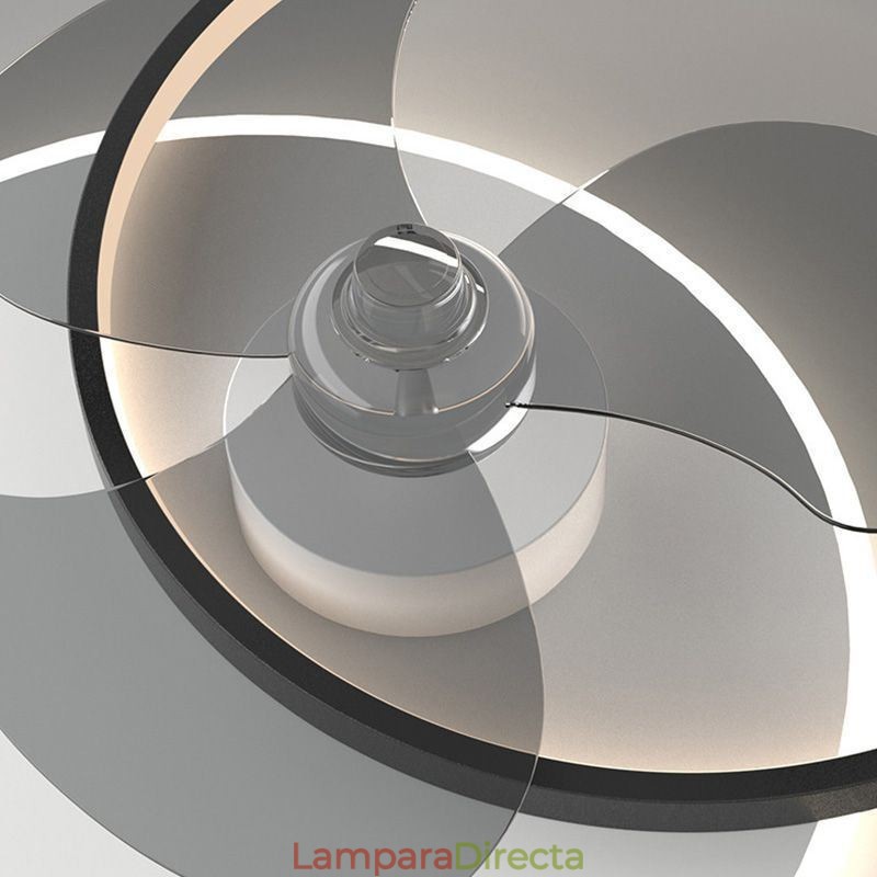 Lámpara de ventilador de techo, accesorios de iluminación Art Déco modernos