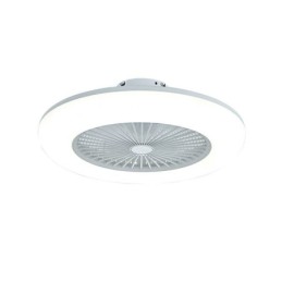 Ventilador de techo con luz tricromática y atenuación con control remoto de 3 velocidades