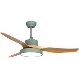 Ventilador de techo con control remoto de 3 aspas