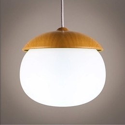 Lámpara de araña moderna de bambú de estilo mini contemporáneo