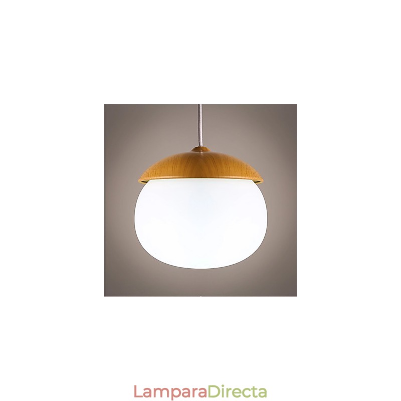 Lámpara de araña moderna de bambú de estilo mini contemporáneo