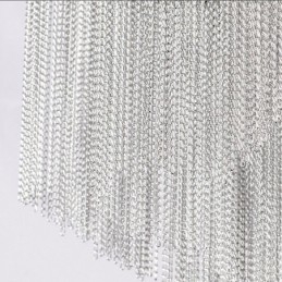 Lámpara colgante con borlas moderna y elegante