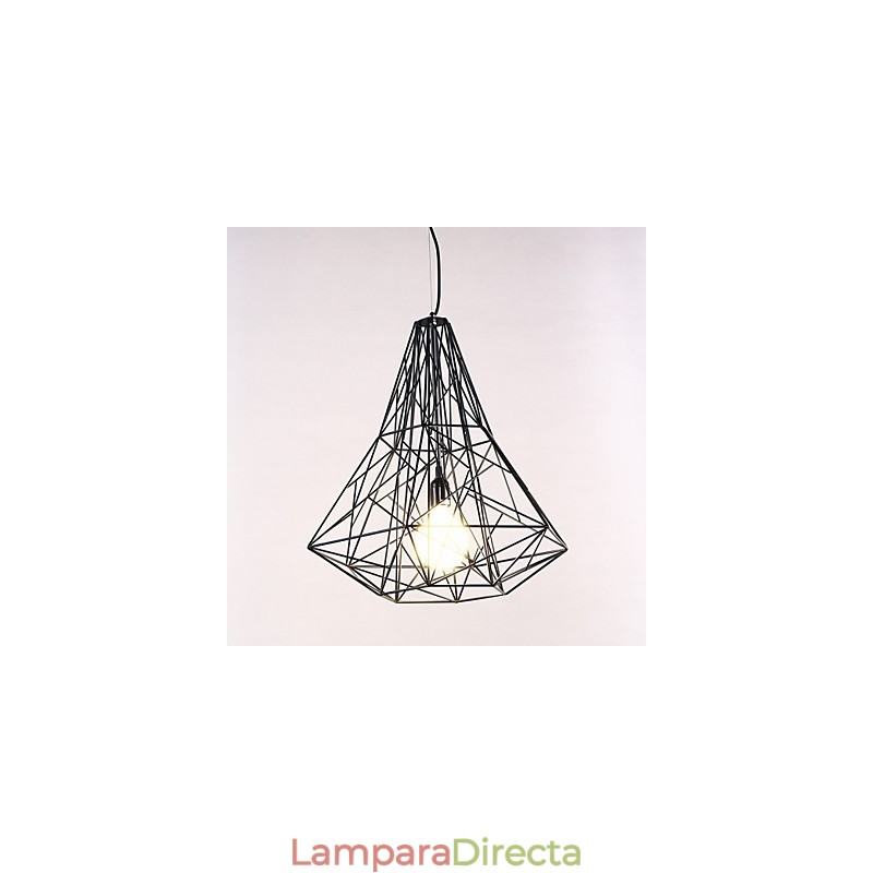 Lámpara de araña moderna contemporánea de metal cromado