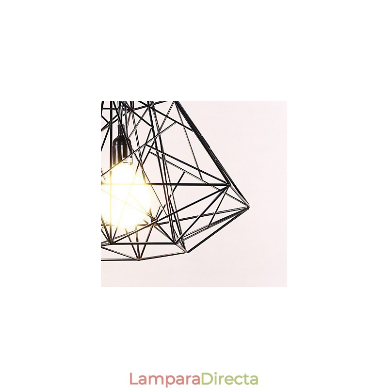 Lámpara de araña moderna contemporánea de metal cromado