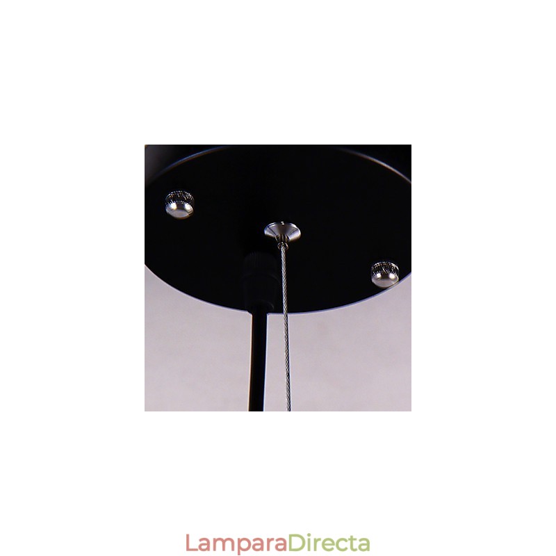 Lámpara de araña moderna contemporánea de metal cromado