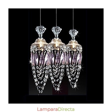 Lámpara de araña de cristal moderna y contemporánea. Lámpara de araña de cristal moderna y contemporánea.