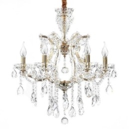 Elegante lámpara colgante de cristal europea