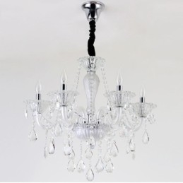 Lámpara colgante elegante de cristal europeo