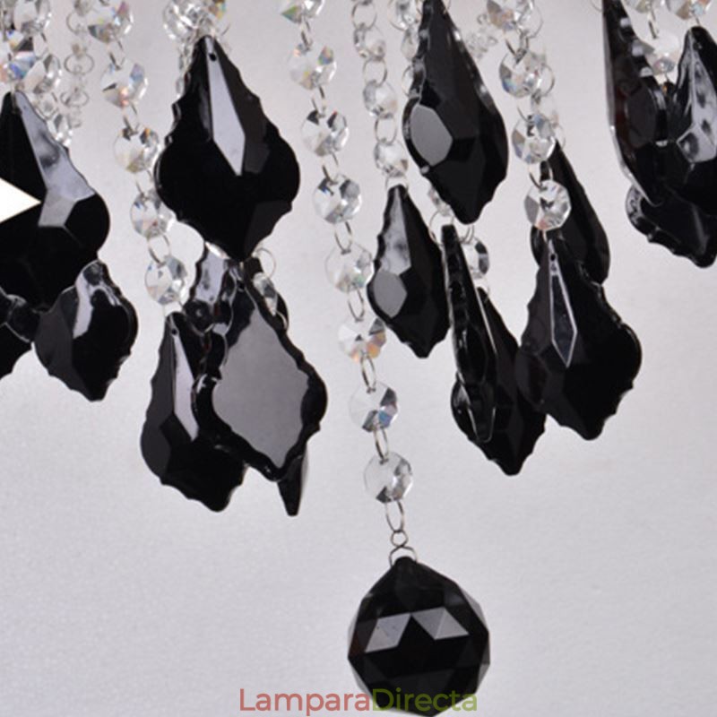 Lámpara colgante elegante de cristal europeo