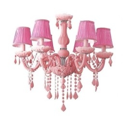 Elegante lámpara colgante de cristal de estilo europeo de gran tamaño.