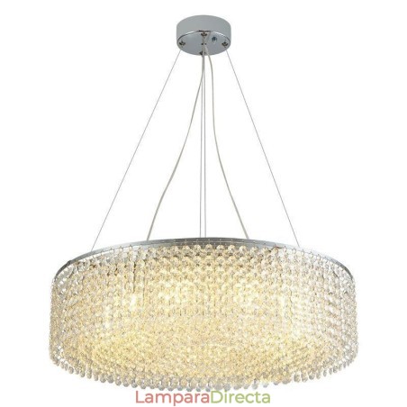 Lámpara de techo decorativa de lujo europea de cristal moderna con 12 luces Lámpara de techo decorativa de lujo europea de cristal moderna con 12 luces