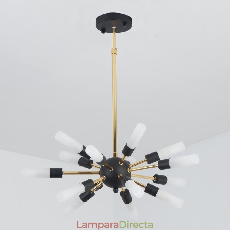 Lámpara colgante nórdica creativa de araña redonda