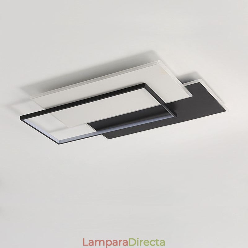Lámpara de techo acrílica cuadrada minimalista empotrada