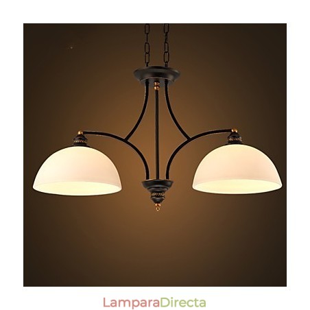 Lámparas de techo minimalistas retro Lámparas de techo de cristal de estilo europeo Lámpara Lámparas de techo minimalistas retro Lámparas de techo de cristal de estilo europeo Lámpara