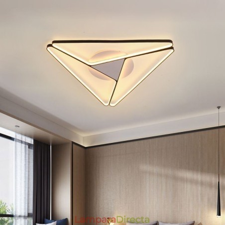 Lámpara de techo triangular minimalista empotrada Lámpara de techo triangular minimalista empotrada
