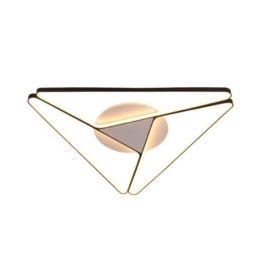 Lámpara de techo triangular minimalista empotrada