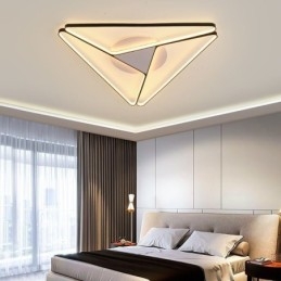 Lámpara de techo triangular minimalista empotrada