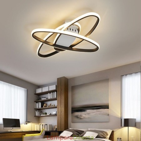 Lámpara de techo minimalista con diseño de planetas y montaje empotrado Lámpara de techo minimalista con diseño de planetas y montaje empotrado
