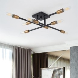 Lámpara de techo decorativa de estilo industrial americano con montaje empotrado retro campestre