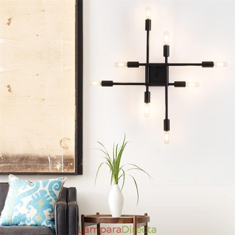 Lámpara de techo decorativa de estilo industrial americano con montaje empotrado retro campestre