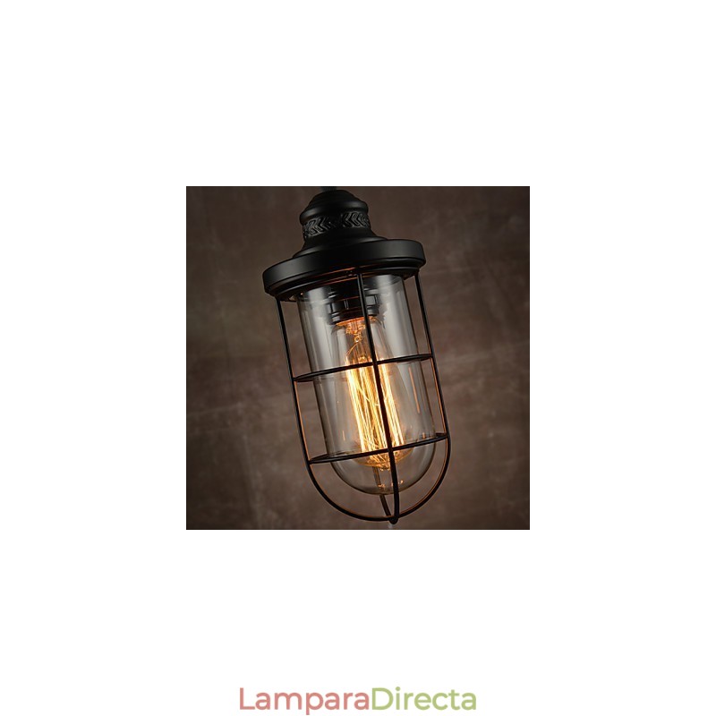 Lámpara de araña estilo mini moderna contemporánea de metal