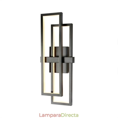 Lámpara de techo cuadrada geométrica minimalista de aluminio con montaje empotrado Lámpara de techo cuadrada geométrica minimalista de aluminio con montaje empotrado
