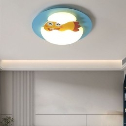 Lámpara de techo decorativa moderna con diseño de dibujos animados