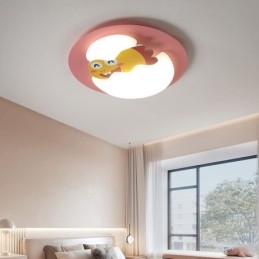 Lámpara de techo decorativa moderna con diseño de dibujos animados