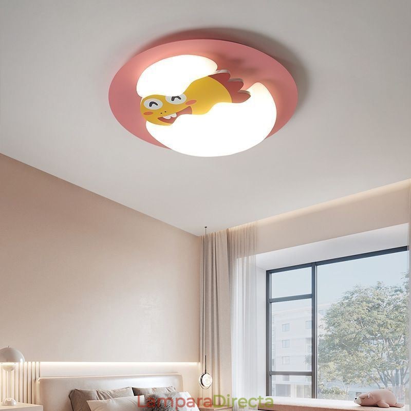 Lámpara de techo decorativa moderna con diseño de dibujos animados