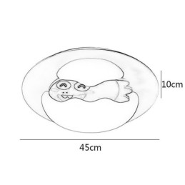Lámpara de techo decorativa moderna con diseño de dibujos animados