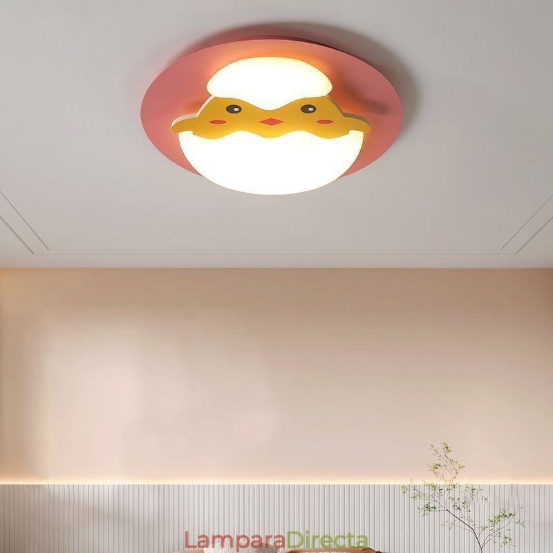 Lámpara de techo decorativa moderna con diseño de dibujos animados