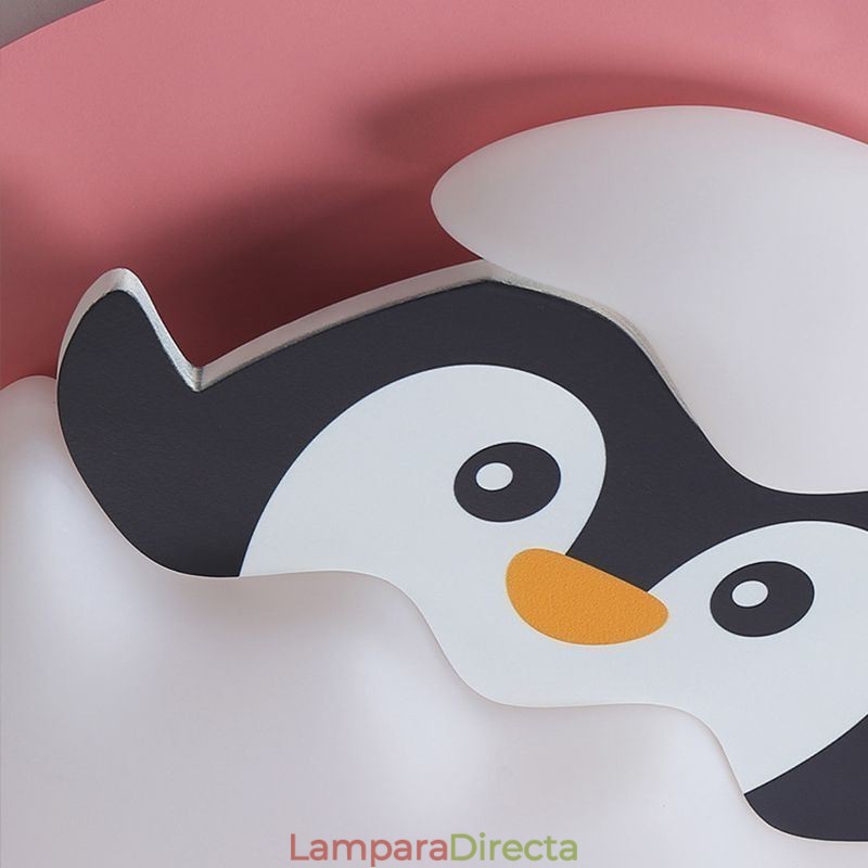 Lámpara de techo decorativa moderna con diseño de dibujos animados