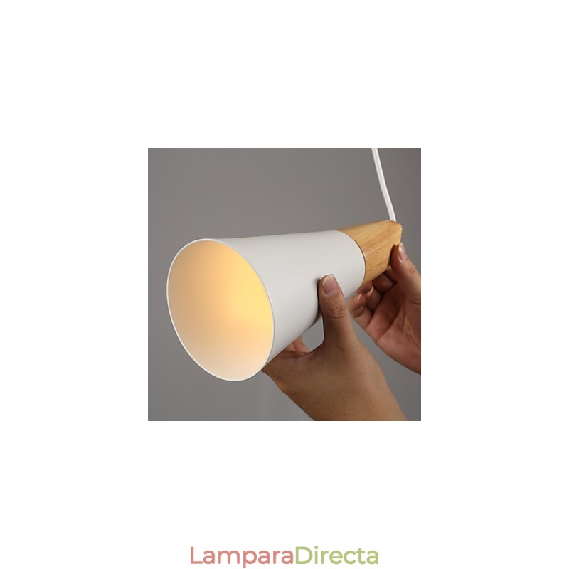 Lámpara de araña estilo mini moderna contemporánea de metal