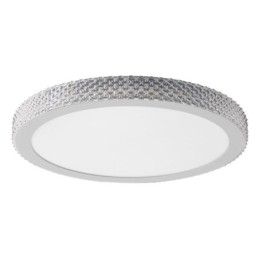 Lámpara de techo moderna con montaje empotrado de diamante brillante