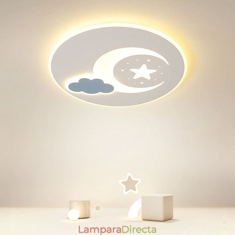 Lámpara de techo Simplicity Moon & Star