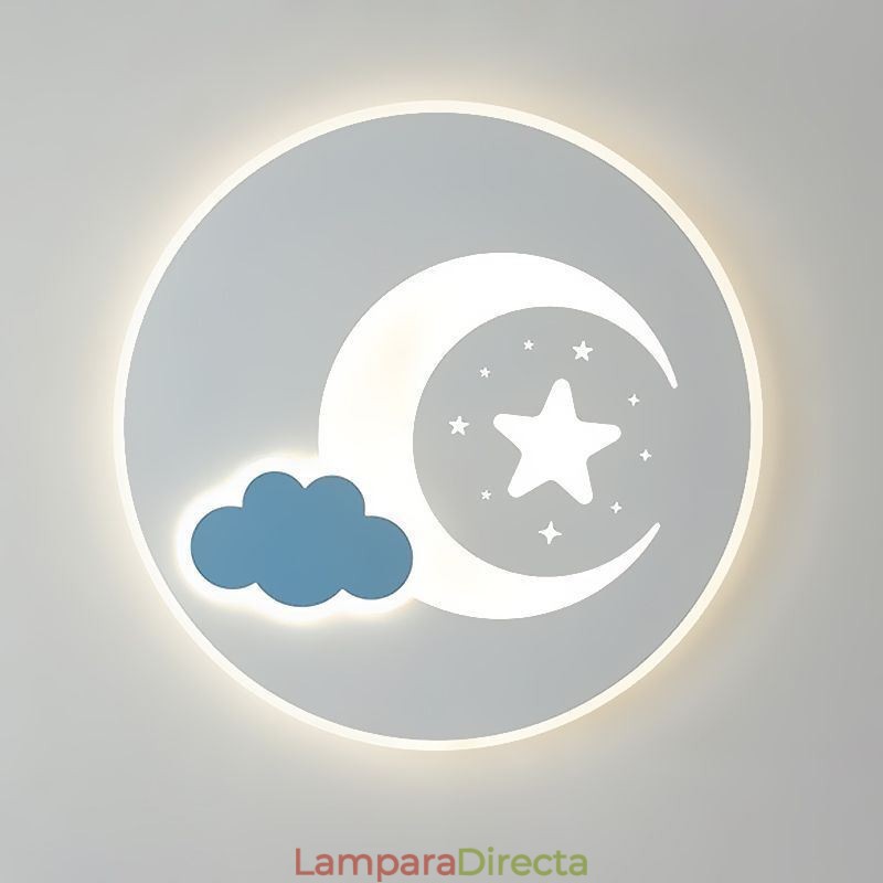 Lámpara de techo Simplicity Moon & Star