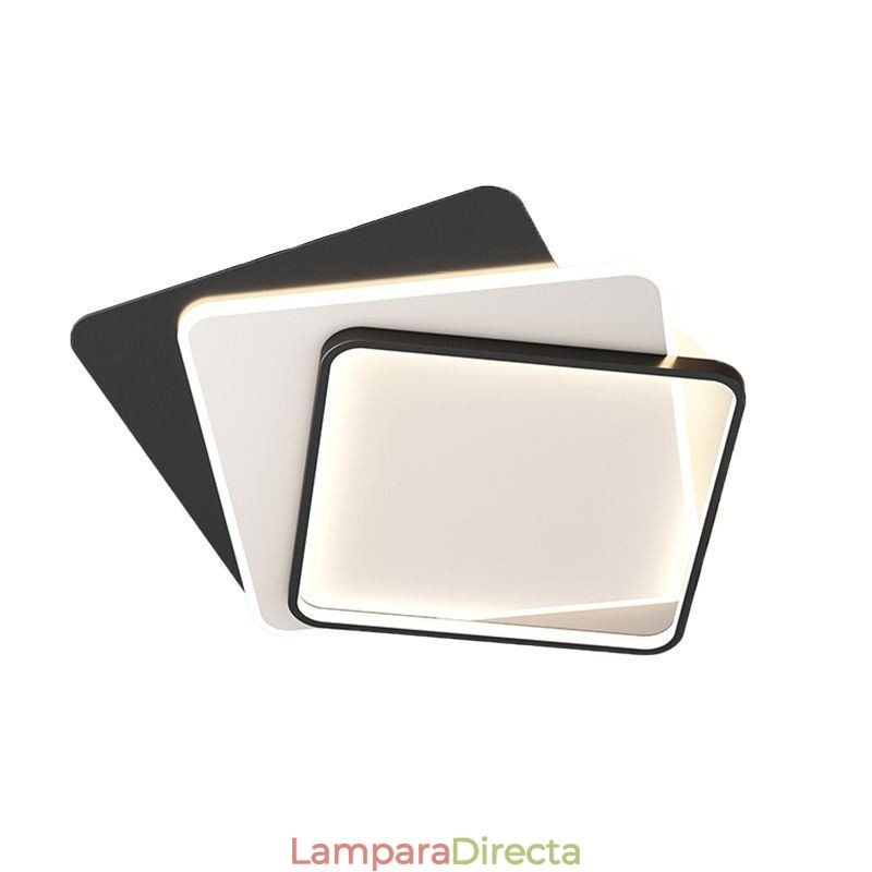 Lámpara de techo cuadrada creativa