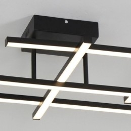 Lámpara de techo empotrada de aluminio