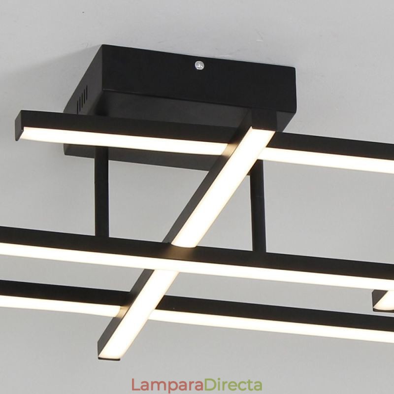 Lámpara de techo empotrada de aluminio