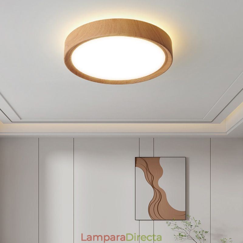 Lámparas de techo de madera Lámpara de techo japonesa